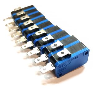 สวิตช์ไมโครสวิทซ์พลาสติก2พิน5V สไตล์อเมริกันสวิตช์รีเซ็ตด้วยตนเองสำหรับชิ้นส่วนเครื่องเล่นเกม - Product Image 4