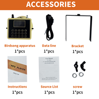 Offre d'usine : Lecteur MP3 multi-sons pour appels de canards et d'oiseaux de chasse, 210 chansons, avec logo personnalisable, pour le chasse au cailles et aux oiseaux.
