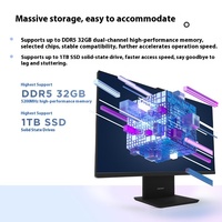 For Lenovo Thinkpad Yangtian S660 13th Gen Core I5/i7/N100 Large 23.8/27inch Solid-State Desktop All-In-One Home Learning Office