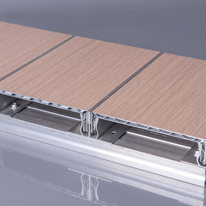 Suspension de quille en acier léger de haute qualité <span class=keywords><strong>plafond</strong></span> de poutre intérieure en aluminium 4mm quilles simples à double rainure - Product Image 1