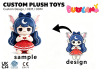 Peluche OEM de haute qualité en tissu doux pour enfants, idéale comme cadeau promotionnel d'entreprise