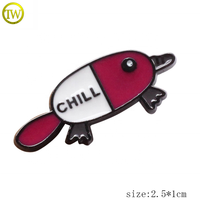 Nouveau design vêtements en métal nom broche insigne personnalisé mignon emblème dessin animé Logo émail épinglette étiquettes pour femmes manteau