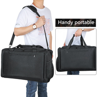 Sac de voyage en polyester résistant à l'eau, sac de sport décontracté à bandoulière, sac fourre-tout portable pour activités de plein air, vente en gros d'usine OEM