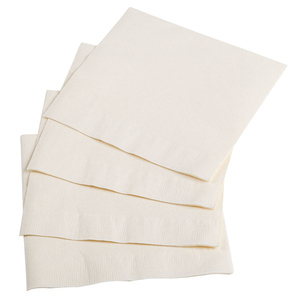 Serviettes en papier jetables 1 pli 18 g/m² 33x30 cm 500 feuilles par sac, douces et pliées, pour restaurants, hôtels, décoration de table - Product Image 5
