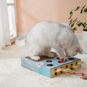 Tiragraffi per Gatti e Giocattolo Multifunzionale per Gatti - Cattura l'Arvicola del Giardino - Prodotti per Gatti - Product Image 3