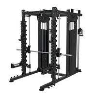 Equipo de Gimnasio Comercial, Máquina Multifuncional Smith, Cable Crossover, Soporte para Sentadillas, OEM, ODM