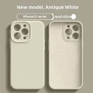 Funda de teléfono de silicona de estilo caliente funda de teléfono empaquetada a prueba de golpes para <span class=keywords><strong>iPhone</strong></span> 16 15 14 13 12 Pro Max - Product Image 6