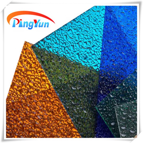 Polycarbonate Hollow Sheet Honeycomb Sheet Multi Wall Sheet for green house carport