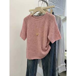 เสื้อสเวตเตอร์แขนสั้นปักเลื่อมเฮลล์เบลา 0XL เสื้อสเวตเตอร์ผู้หญิง - Product Image 2