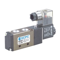 Válvula Solenoide de Control de aire neumática única, 4V210-08, direccional, 5/2 vías