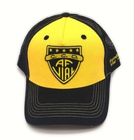 Personalizar bordado 6 paneles malla trasera transpirable gorra de camionero sombrero 100% algodón deportivo de moda al aire libre viaje malla sombrero