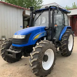 New holland HP100 4WD used mini farm tractor