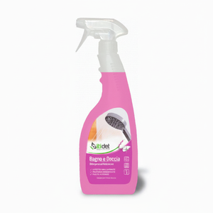 Puissant spray détartrant et rinçant SC 12 x 750 ml pour salle de bain, nettoyant pour douches et carreaux Itidet D242812X1R - Product Image 2