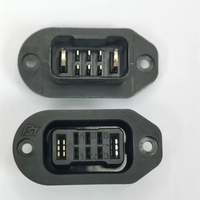 Connecteur de batterie DGDTE DT056M 8 broches à courant élevé, résistant à 500V, en alliage de cuivre, pour connexion plaque-câble, pour vélo électrique