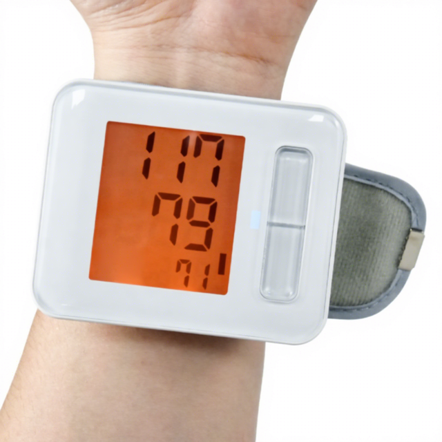 Hua an Med Whole Sale Backlight LCD Automatic Digital Wrist Digital Blood Pressure Monitor