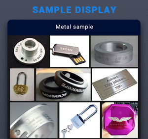 FOCUSLASER Mini machine de gravure laser à fibre Raycus Max de bureau 20W 30W 60W Haute productivité Marquage métal AI/BMP/DXF/PLT - Product Image 5