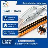 Cordon de sécurité robuste pour outils, sangle de poignet anti-chute, laisse pour outils, vente en gros OEM pour travaux de construction en hauteur