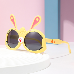 แว่นกันแดดเด็กการ์ตูนลายกระต่ายรุ่นใหม่ แว่นตาสำหรับเด็กผู้หญิง คุณภาพสูง วัสดุ TPEE โพลาไรซ์ - Product Image 5