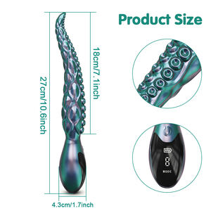 Güçlü g-spot LED ekran vibratör seks oyuncakları Dildos meme klitoris stimülatörü 18 + kadın mastürbasyon oyuncak - Product Image 4