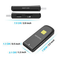 Plug-and-Play EMV-Chipkartenleser für Android mit Audio-Buchse und USB-Anschluss für Einzelhandel und Lieferzahlungen