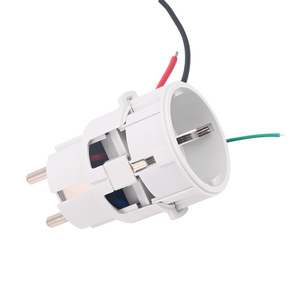 European Standard Power Strip 16A AC220V Type F Wiring Socket Safety Feature IP20 Flame Retardant - Product Image 3
