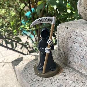 Nouvelle figurine religieuse de la mort émotionnelle pour Halloween - Résine époxy écologique - Product Image 4