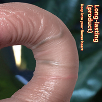 Jouet sexuel réaliste en silicone liquide de haute qualité pour hommes, avec texture réaliste, flexible et pliable pour le plaisir intime.