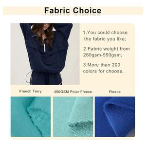 Sudadera de talla grande para mujer, moda de calle alta, manga de murciélago en blanco, 50 algodón, 50 poliéster, sudadera para mujer - Product Image 2