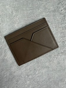 Minimalist Genuine Leather Men's Card Holder Ultra-thin Multi-Slot Bank Card Sleeve Business Gift <b>Wallet</b> Wholesale - Product Image 5