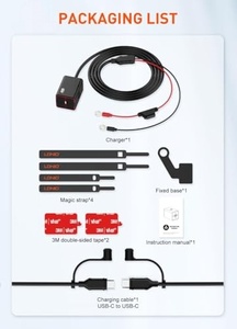 Chargeur USB rapide et durable pour moto électrique, chargeur de téléphone portable avec ports USB - Product Image 4