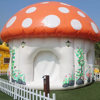 Château gonflable Zhenmei pour enfants, en forme de tente champignon, en tissu Oxford 300D, facile à installer, idéal pour la publicité