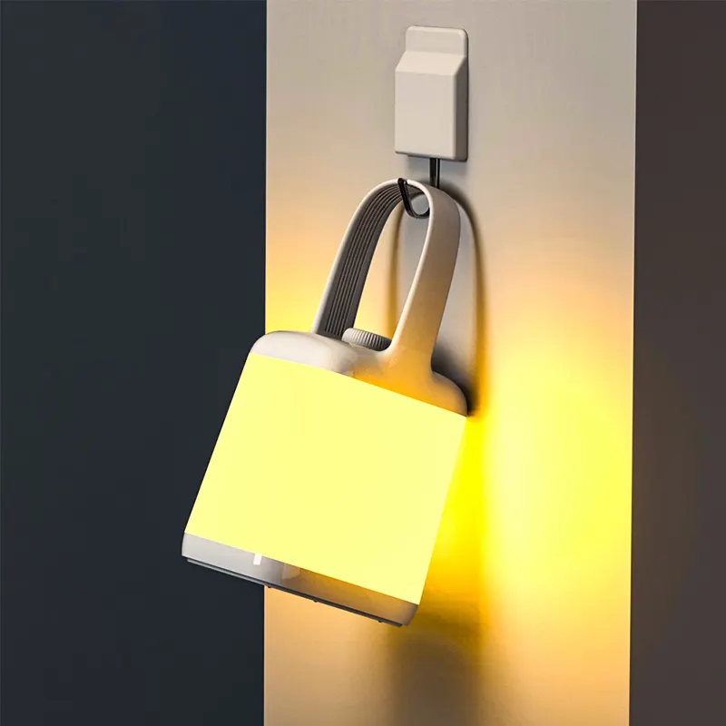 Usb Led Lamp Nordic Portable Luminaire Lantern Hanging Tent Led Usb Rechargeable Table Lamp For Camping Night Light Lamp