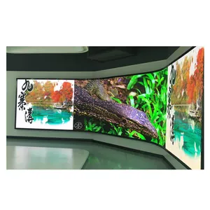 Custom Wholesale Outdoor Indoor Curved Flexible Round Led Screen Display