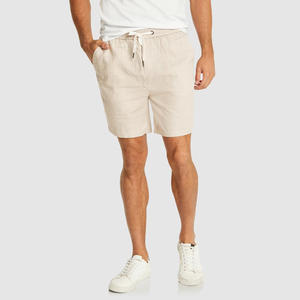 Pantalones Cortos Casuales de Algodón para Hombre, Estilo Urbano, Cintura Media, Transpirables, con Cierre de Cremallera, Venta al Por Mayor, OEM ODM Personalizados - Product Image 1