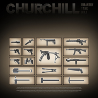 Jouets de construction de chars de la Seconde Guerre mondiale, ensemble de construction de chars militaires pour garçons, kit de modèle Churchill Ank avec soldats