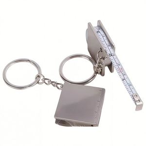 Mètre Ruban Rétractable Personnalisé avec Logo, Porte-clés, Mètre Ruban Compact pour Mesure Corporelle, pour Sacs à Main, Poches, Clés, Portable - Product Image 4