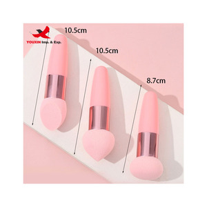 Hỗn hợp mua sắm giá thấp nhà máy trực tiếp bán mỹ phẩm Sponge make up Máy xay sinh tố Beauty Foundation bọt biển với xử lý - Product Image 3