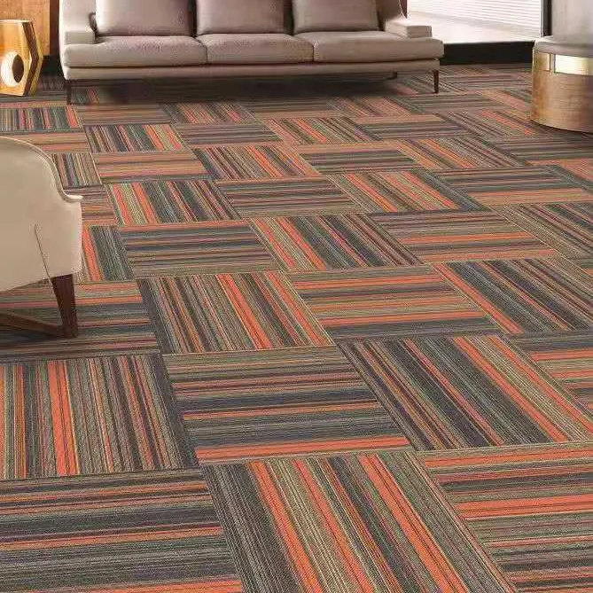 Reinforced polypropylene carpet tiles is easy to pave Chinese carpet living room carpet