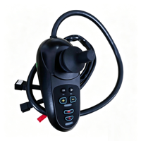 Contrôleur de moteur double 4P 1-vers-2, pour deux moteurs brossés 350W 24V, pour fauteuil roulant électrique, trottinette électrique, voiturette de golf