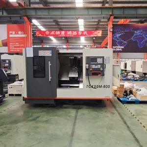 多機能ヘビーデューティデジタル2軸スラントベッドCNCターニング旋盤油圧チャック付き高精度新状態 - Product Image 1