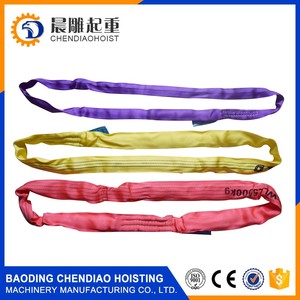 Độ bền kéo cao polyester nâng vành đai 1t 2t 3t 4t 5t <span class=keywords><strong>6t</strong></span> 8t 10t 12t mềm vòng vô tận <span class=keywords><strong>Webbing</strong></span> <span class=keywords><strong>Sling</strong></span> vành đai - Product Image 2