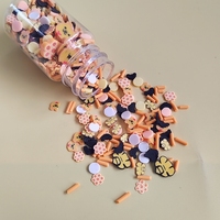 500g Slime Kit DIY Fournitures pour Enfants Noël Polymère Argile Sprinkles Mixte Téléphone Cas Embellissement Décoration