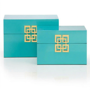 Enamel Wooden <b>Wedding</b> Decoration <b>Boxes</b>-Gifts - Product Image 1