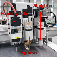 Machine de découpe économique 1390 CNC à couteau oscillant pour feutre PET, idéale pour ateliers acoustiques, découpeuse vibrante électrique
