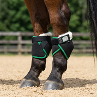 Protège-arthrose Click Hock Shield Ultra pour chevaux, entièrement enveloppants, doublés polaire, en néoprène, légers, pour articulations arthritiques et blessées, paire