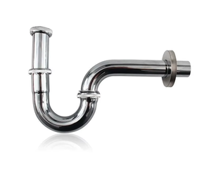 Premium 304 SS P-Trap Drenaje Kit-Tubería <span class=keywords><strong>de</strong></span> desagüe <span class=keywords><strong>de</strong></span> fregadero resistente a la corrosión con arandelas <span class=keywords><strong>de</strong></span> goma y adaptador reductor - Product Image 3