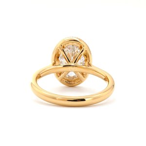 Bague ajustable en argent sterling 925 de luxe avec diamant, bijoux fins classiques avec sertissage de pierres brillantes et polissage de qualité supérieure - Product Image 1