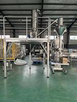 Machine de remplissage de poudre sèche électrique semi-automatique à haute efficacité contrôlée par PLC pour extincteurs