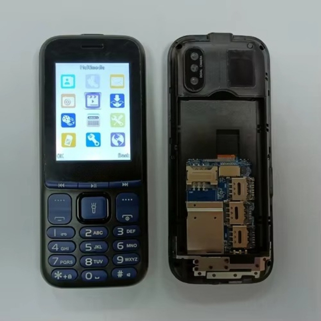 Four Quad Triple 4 Sim Card Slot Support Mobiles Phone Oem 4 Sim Mobile Phone Manufacturers
