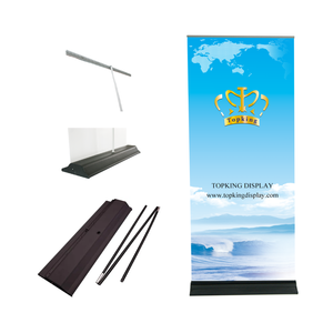 2026 Robuster Outdoor-Aufsteller – Schwarz Aluminium 85x200cm für Straßenwerbung |   Logo-Druck, Muster - Product Image 2